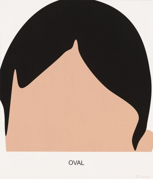 John Baldessari, Oval, 2016