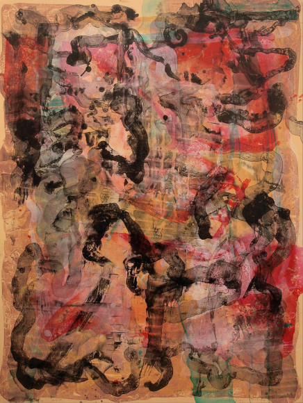 Untitled Abstraction by Ed Moses
