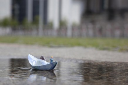 Early Mid-life Crisis by Slinkachu