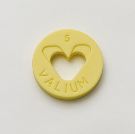 Valium 5mg Roche (Yellow) by Damien Hirst