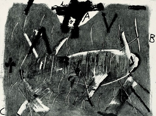Antoni Tàpies, Lletres i gris, 1976