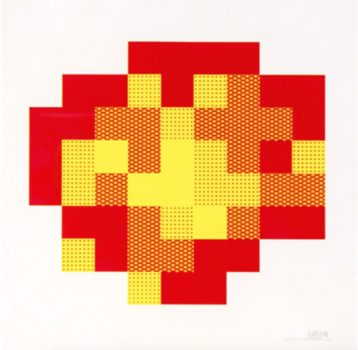 Invader, Explosion, 2015