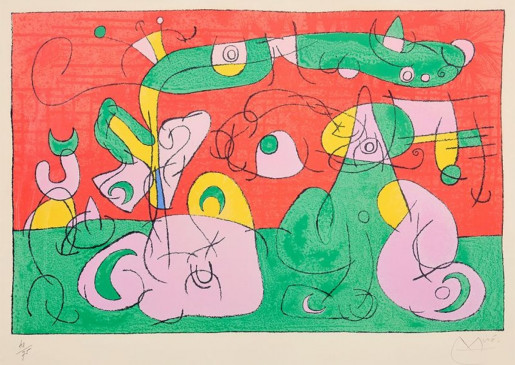 Joan Miró, Ubu Roi, 1944