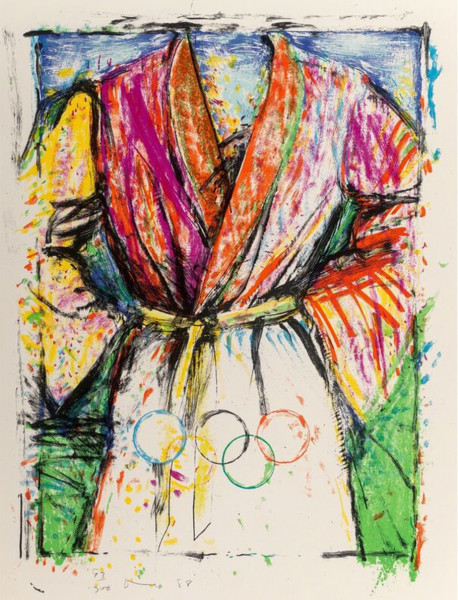 Jim Dine, Olympic Robe, 1988