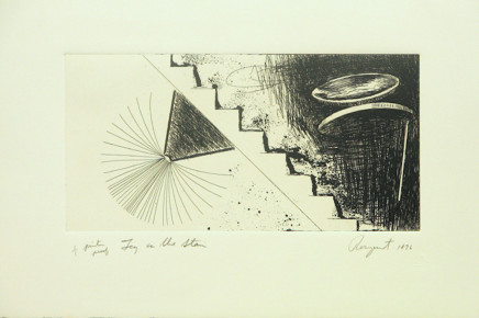 Toy on Stairs by James Rosenquist