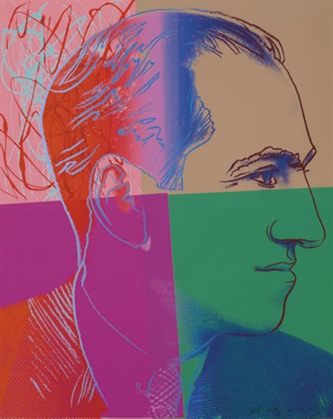Andy Warhol, George Gershwin (FS II.231), from the Portfolio “Ten Portraits of Jews of the Twentieth Century”, 1980