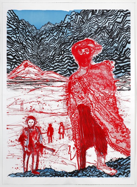 Begegnung im Hinterland (Encounter in the Hinterland) by Daniel Richter