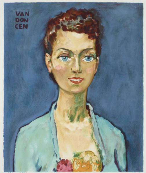 Kees van Dongen, Hommage à Marie-Claire, circa 1950