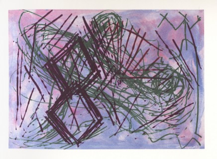 Schmerzblatt I by A.R. Penck