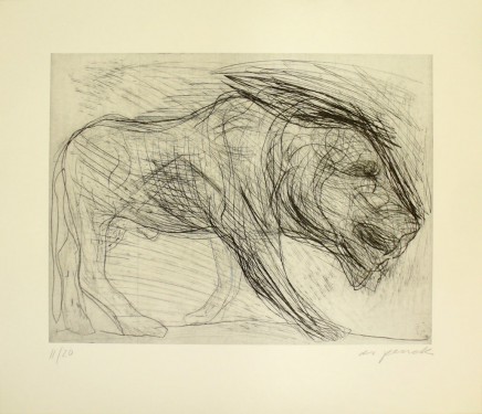 Löwe 3 by A.R. Penck
