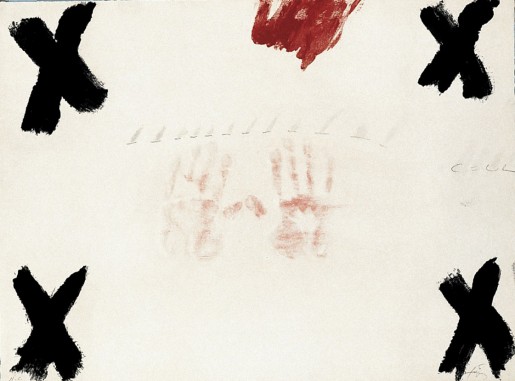 Antoni Tàpies, Dues mans, 1976