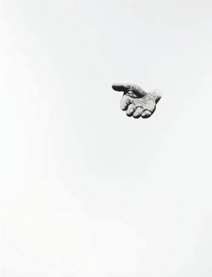 Il Paesaggio Con la Mano Che lo Indica by Giovanni Anselmo