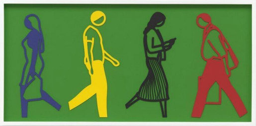 Julian Opie, Street 3, 2020