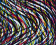 Sol LeWitt, Wavy Lines (Color), 1995