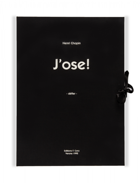 Henri Chopin, J’ose!, 1992