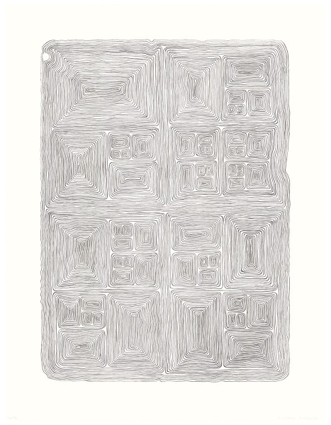 James Siena, Nested Unknot Variation, 2004