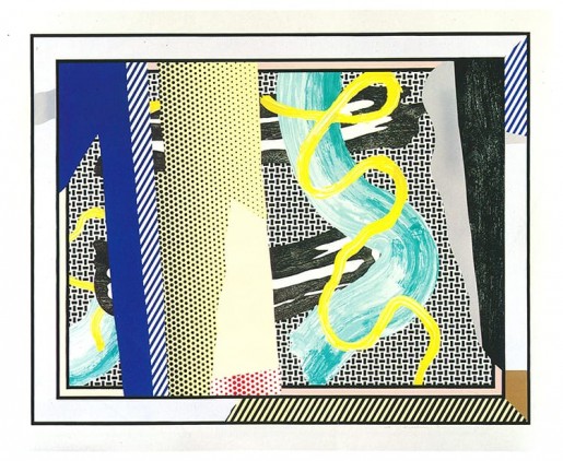 Roy Lichtenstein, Reflections on Brushstrokes, 1990