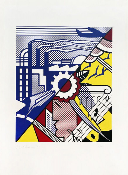 Roy Lichtenstein, Industry and the Arts (II), 1969