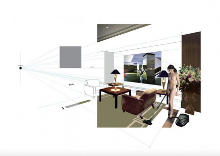 Chiara & Chair by Richard Hamilton
