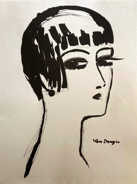 Kees van Dongen, Les Cheveux Courts, 1924