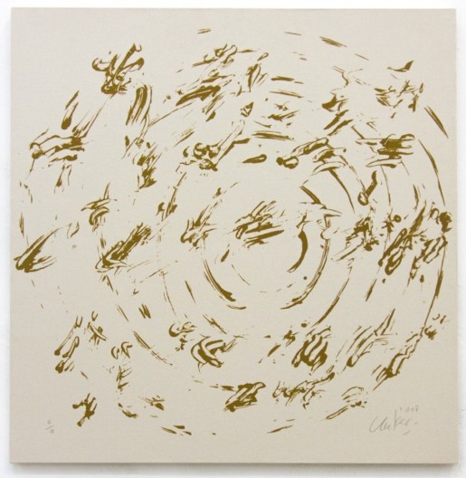 Günther Uecker, From: Ouroboros, 2018