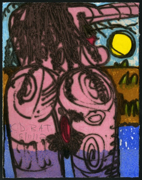 Carroll Dunham, The Nude, 2012/2013