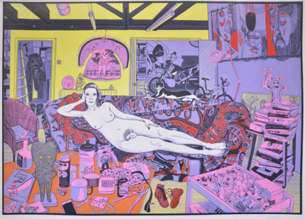 Reclining Artist by Grayson Perry