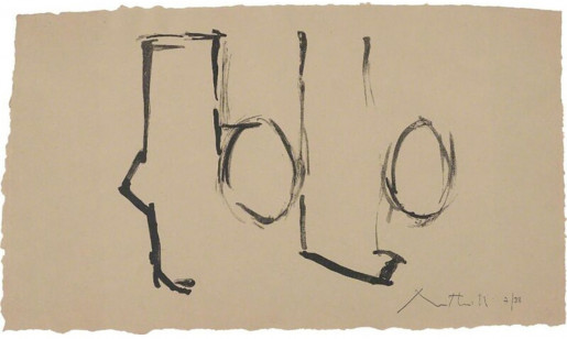 Robert Motherwell, Spanish Elegy I, 1975