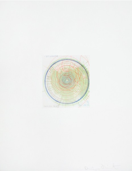 Damien Hirst, I Get Around, from In A Spin Series, 2002