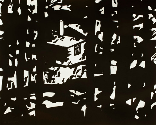 Alex Katz, Maine Woods 3, 2016