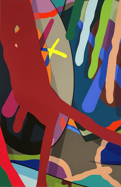 KAWS, Tension 10, 2019