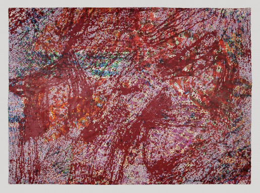 Sam Gilliam, Lattice Memory, 1999