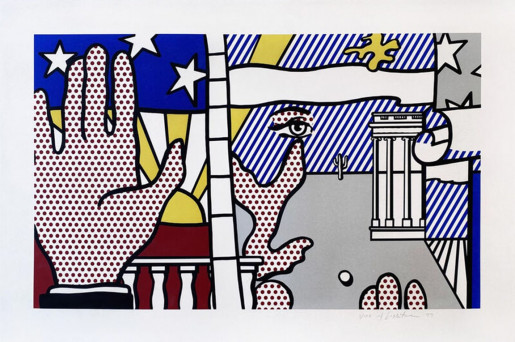 Roy Lichtenstein, Inaugural Print (from the Inaugural Impressions portfolio), 1977