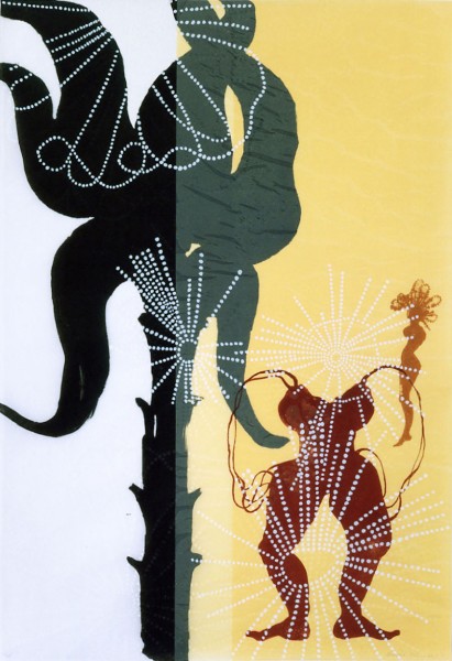 Shahzia Sikander, Afloat, 2001