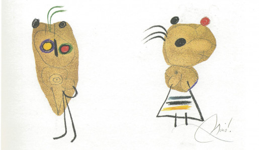Joan Miró, L'Enfance d'Ubu, 1975