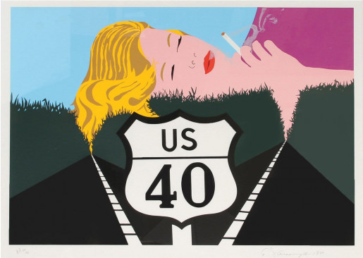 Allan D'Arcangelo, Smoke Dreams, 1980