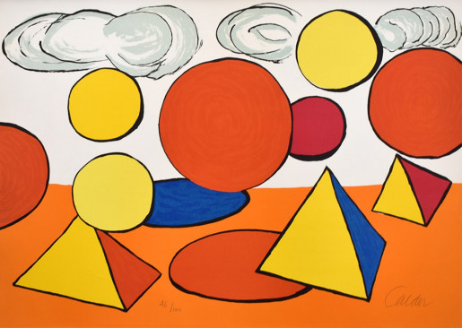 Alexander Calder, Composition V from The Elementary Memory (La mémoire élémentaire), 1976