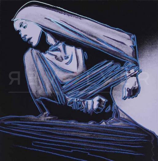 Andy Warhol, Lamentation (FS II.388), from the Portfolio “Martha Graham”, 1986
