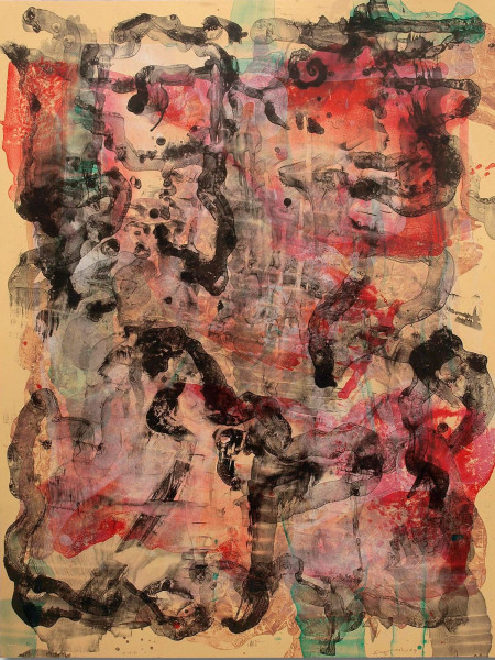 Ed Moses, Untitled Abstraction, 1992-2009