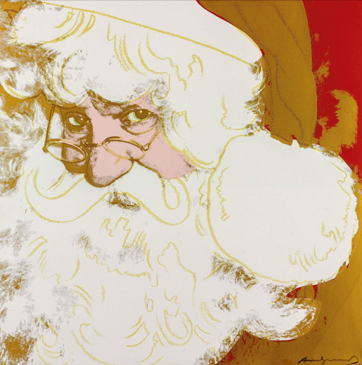 Andy Warhol, Santa Claus (FS II.266) from the Portfolio “Myths”, 1981