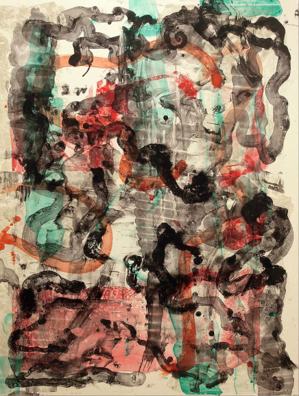 Untitled Abstraction by Ed Moses