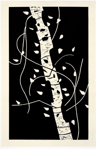 Alex Katz, Large Birch, 2004