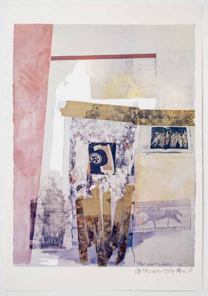 Robert Rauschenberg, Watermark, 1973
