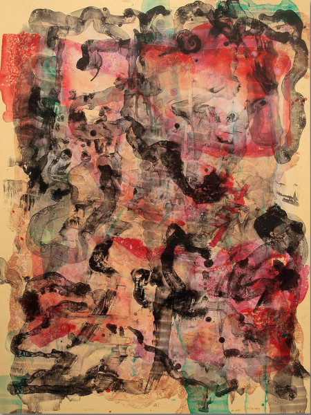Ed Moses, Untitled Abstraction, 1992-2009