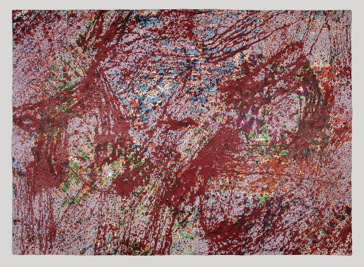Sam Gilliam, Lattice Memory, 1999