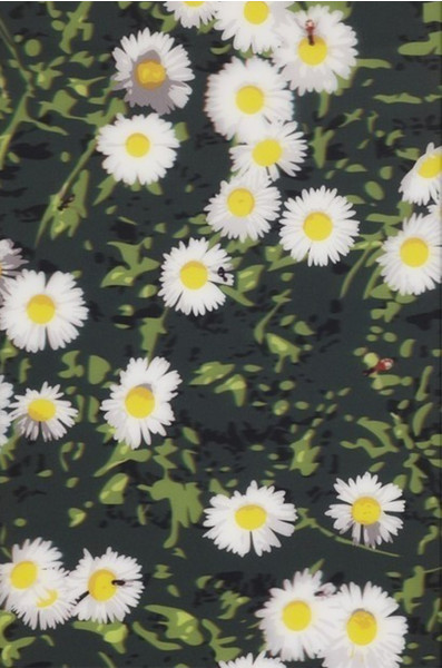 Julian Opie, French Landscapes: Daisies, 2013