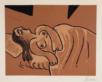 Femme endormie (Dormeuse) by Pablo Picasso