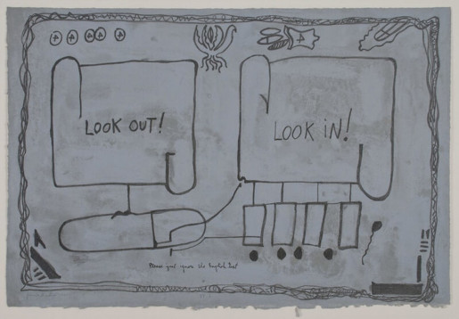 Jimmie Durham, Look In Look Out, 1992