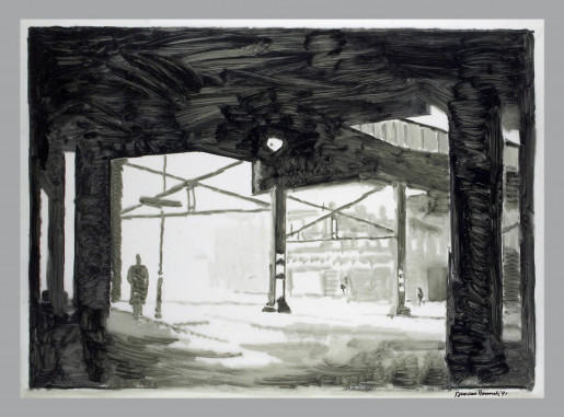 Duncan Hannah, Under the El, 1991