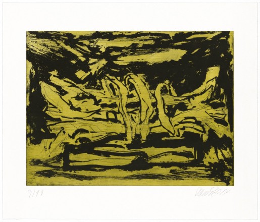 Georg Baselitz, From: Winterschlaf I - X, 2014